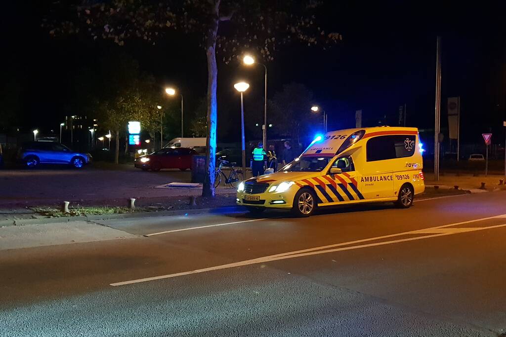 Fietser gewond bij valpartij