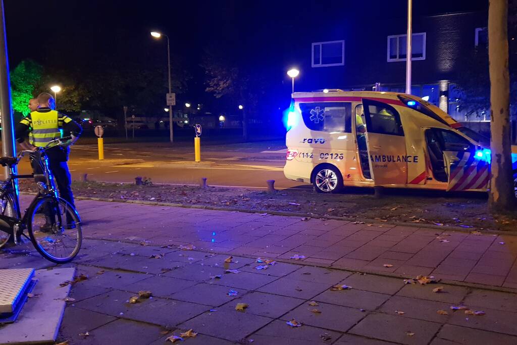 Fietser gewond bij valpartij