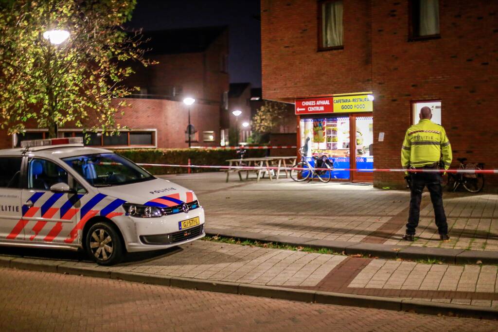 Gewapende overval cafetaria
