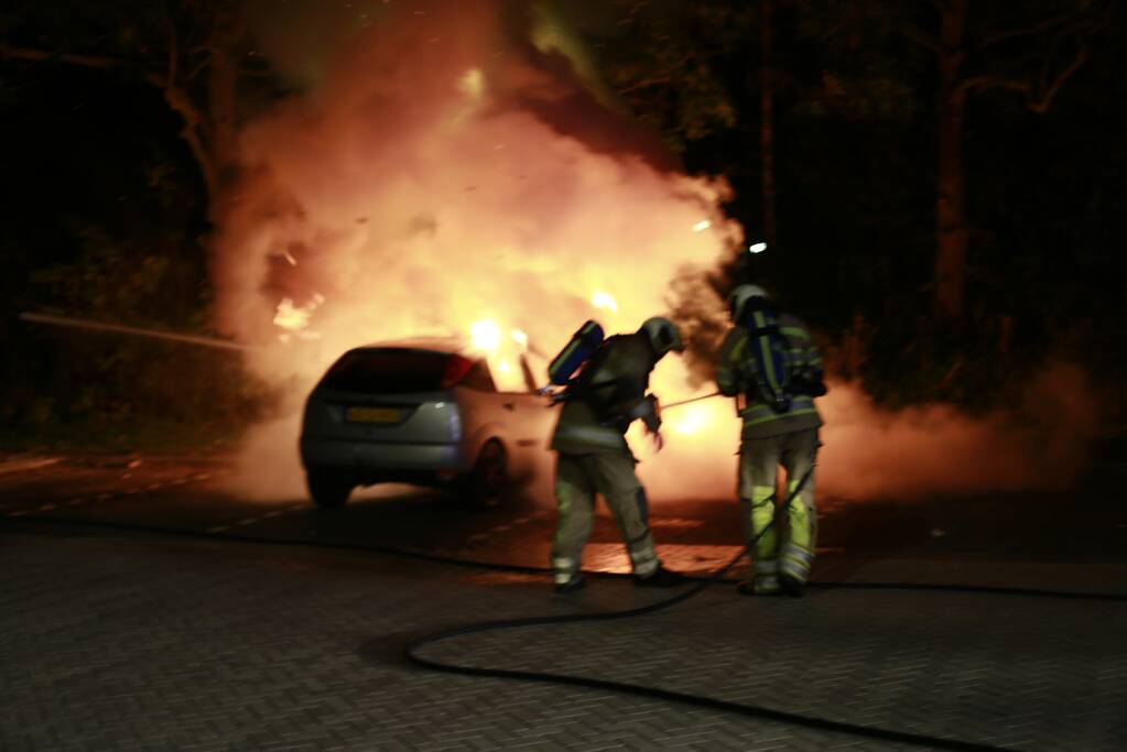 Auto brandt uit na starten
