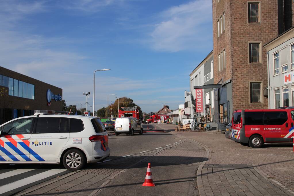 Panden ontruimd na vreemde lucht