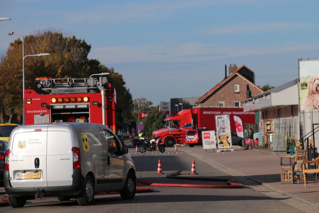 Panden ontruimd na vreemde lucht