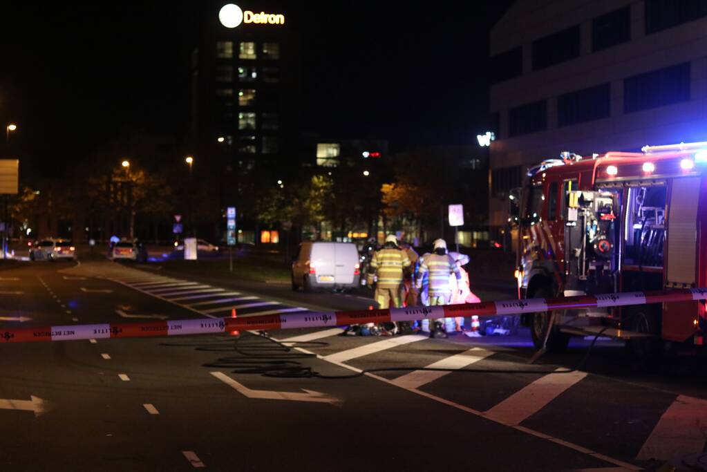 Twee mannen aangehouden met witte bestelbus met vaten