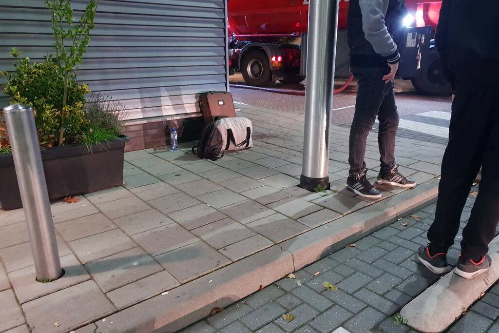 Bestelwagen verwoest na brand