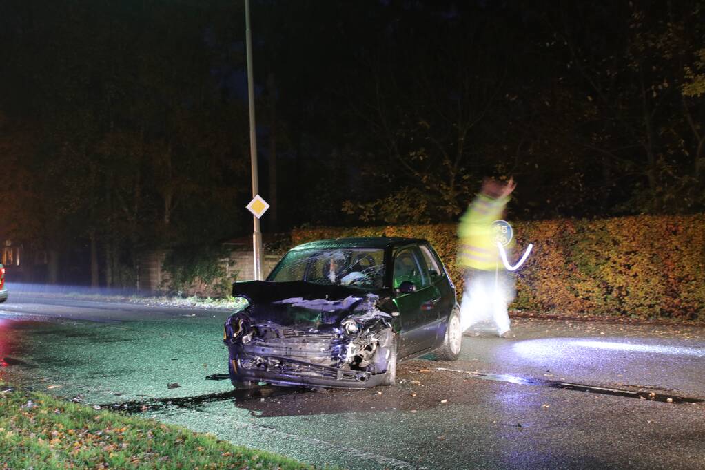 Veel schade na aanrijding