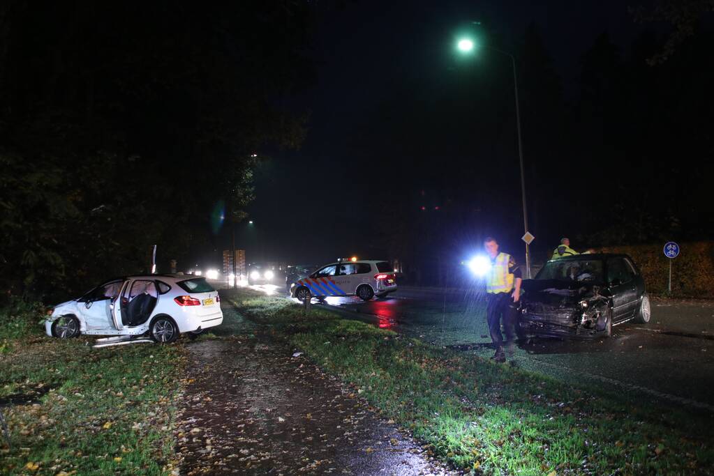 Veel schade na aanrijding