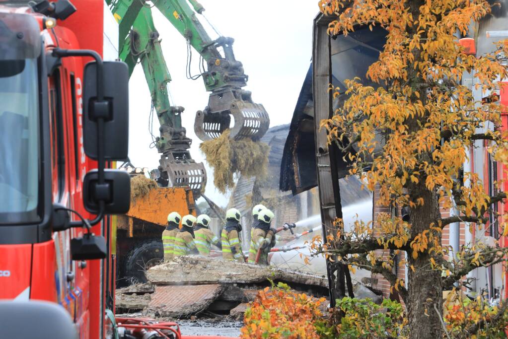 Groot onderzoek naar zoveelste brand veehouder
