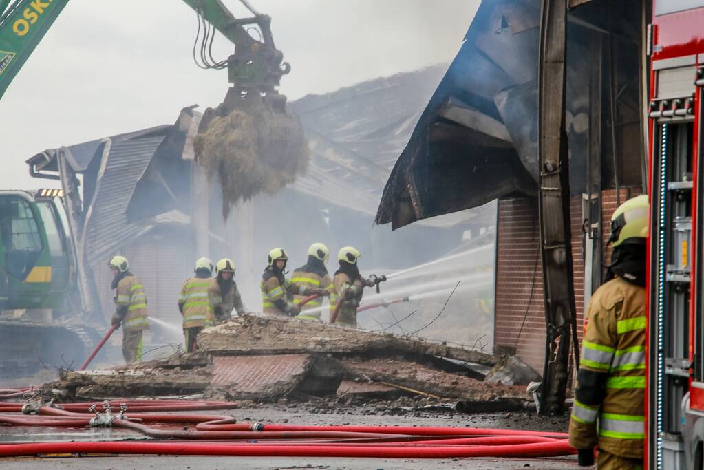 Groot onderzoek naar zoveelste brand veehouder