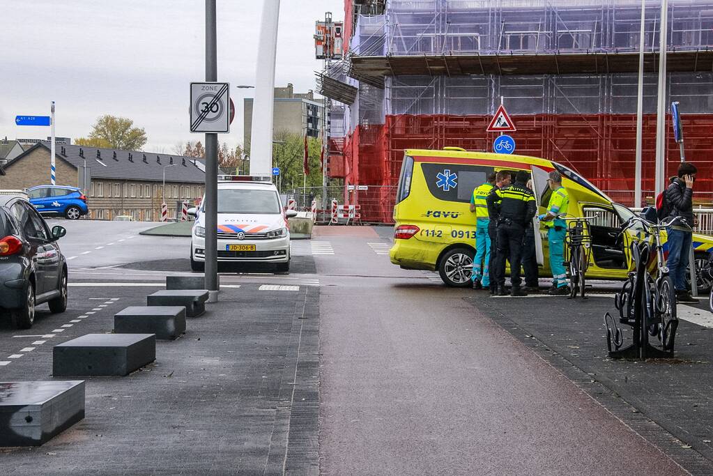 Fietster gewond na ongeval