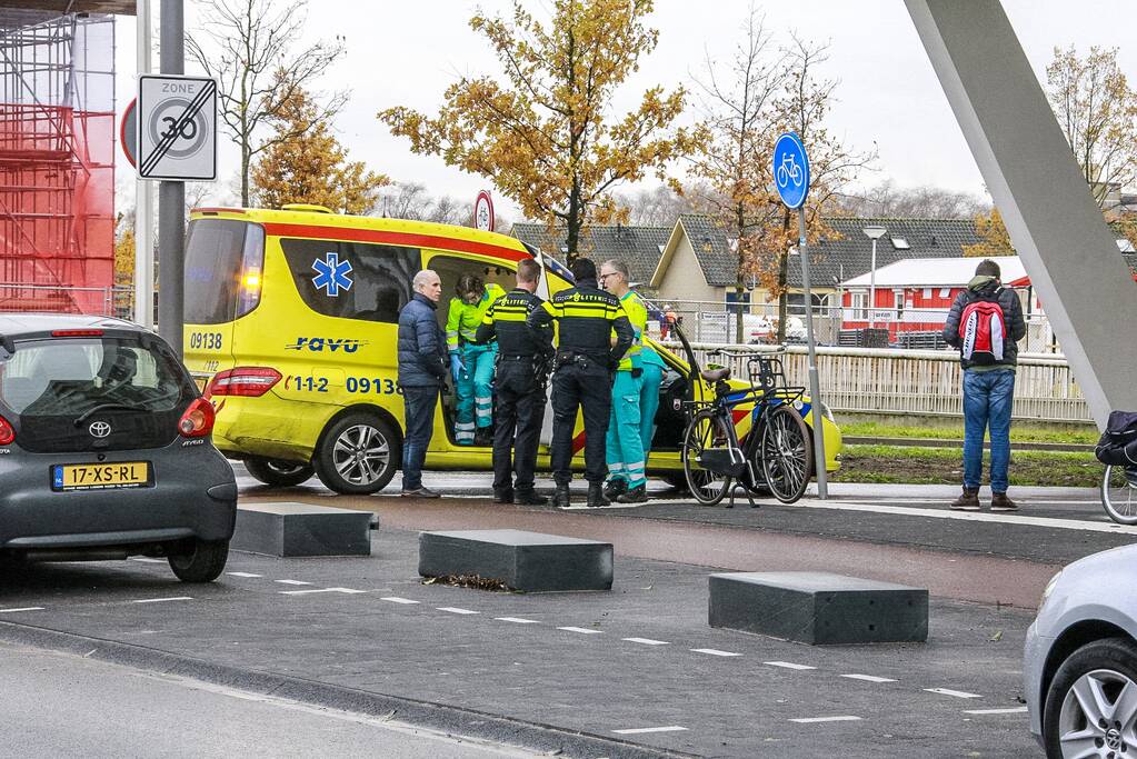 Fietster gewond na ongeval