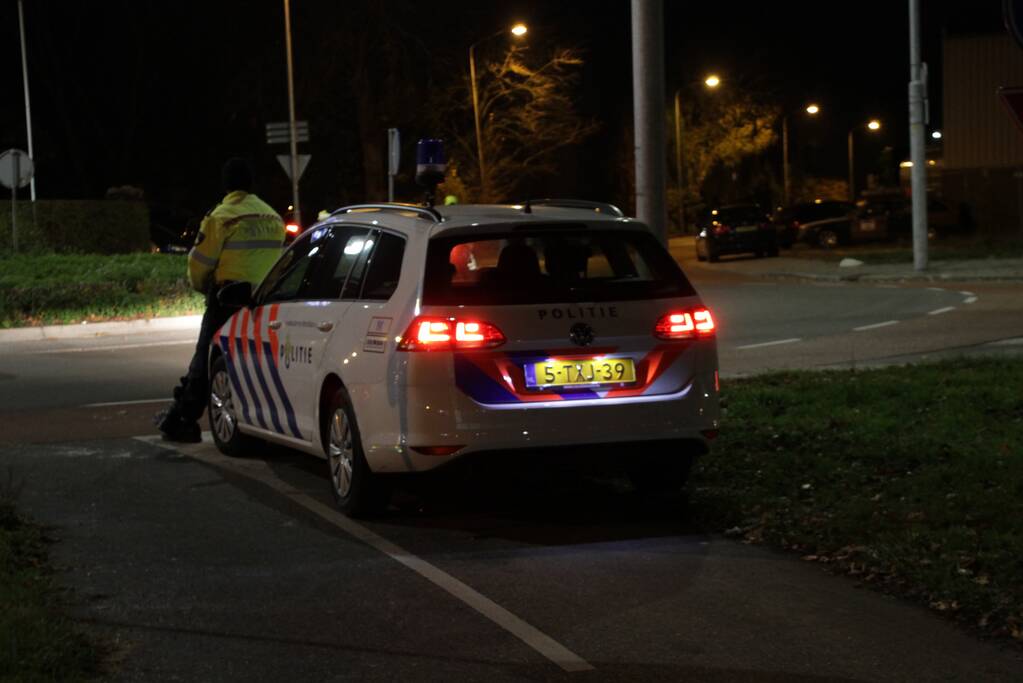 Alcoholcontrole op rotonde