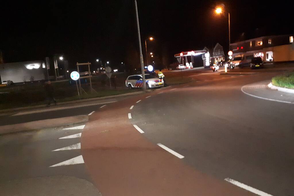 Alcoholcontrole op rotonde