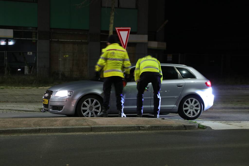 Alcoholcontrole op rotonde