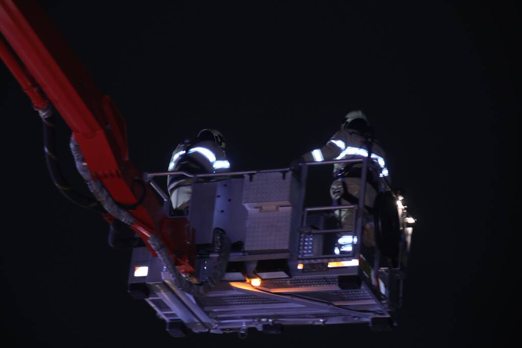 Schoorsteenbrand snel onder controle