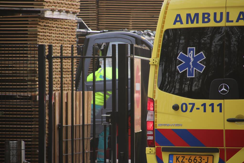 Bedrijfsongeval op buitenterrein van Den Top Tuin
