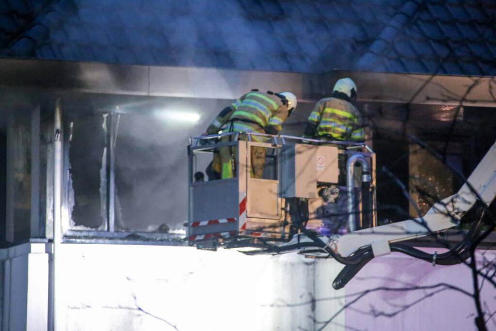Grote schade bij brand in villa
