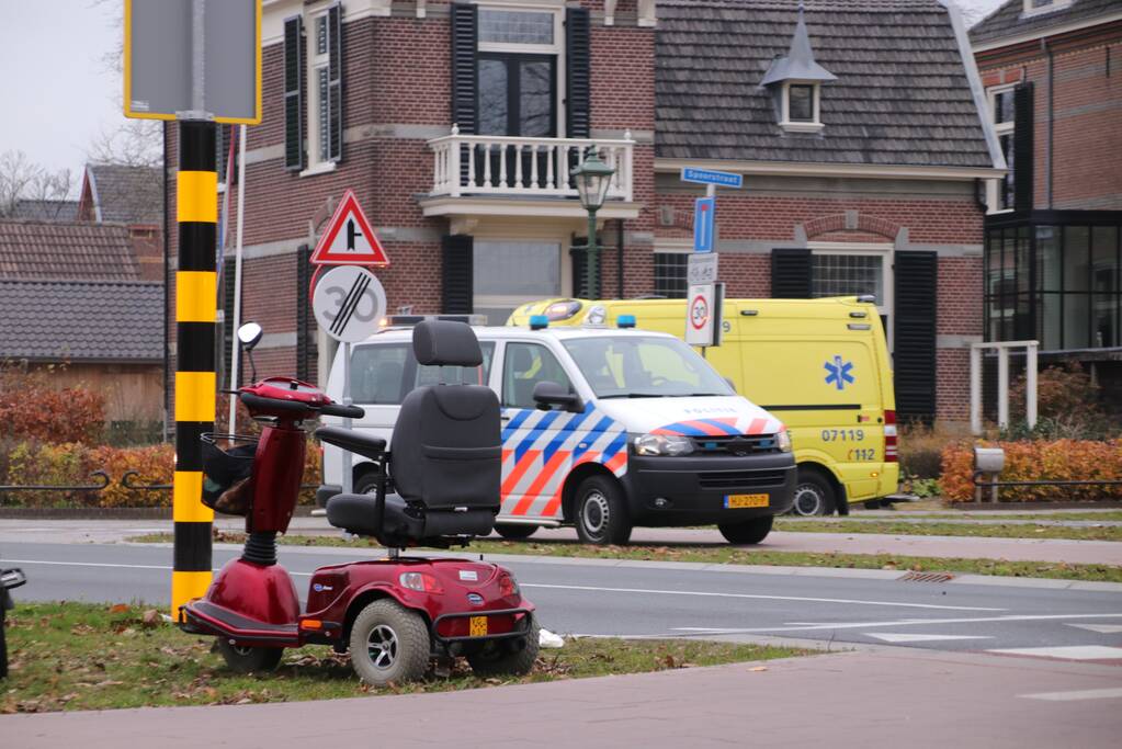 Scootmobieler aangereden op beruchte oversteek