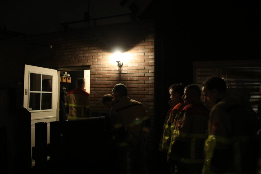 Brandweerlieden brengen eerbetoon aan ernstig zieke collega