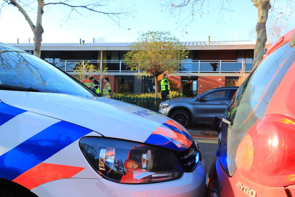 Persoon gewond bij woningbrand