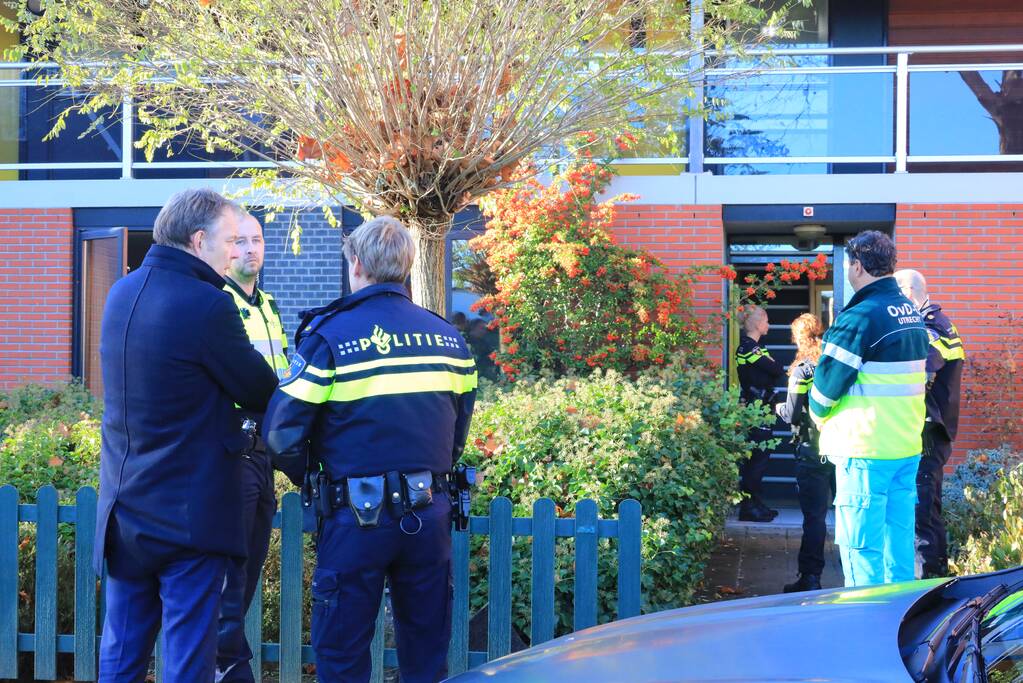 Persoon gewond bij woningbrand