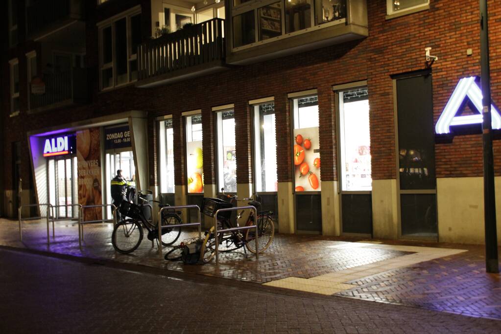 Overval op Aldi supermarkt