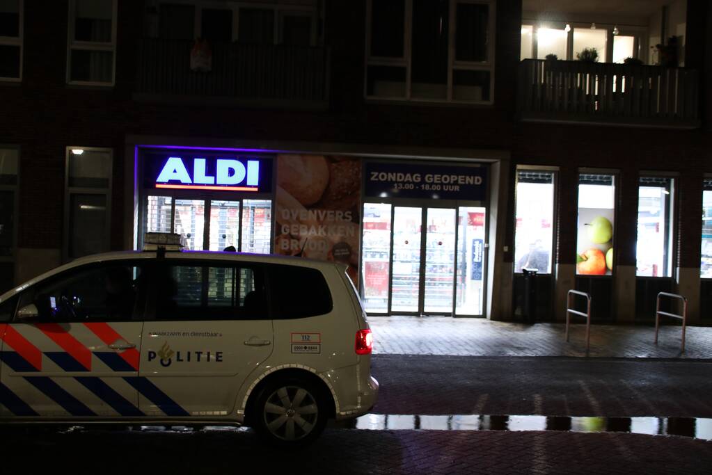 Overval op Aldi supermarkt