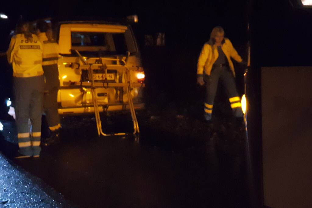 Aanrijding tussen personenbus en stadsbus