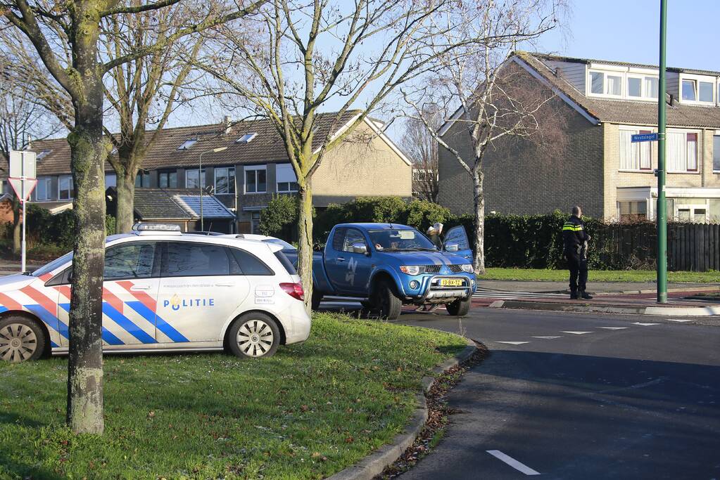 Fietser gewond na botsing met auto