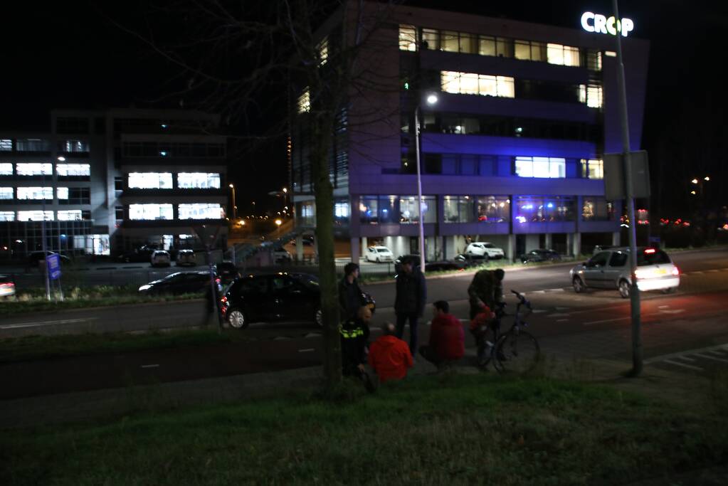 Fietser gewond bij aanrijding