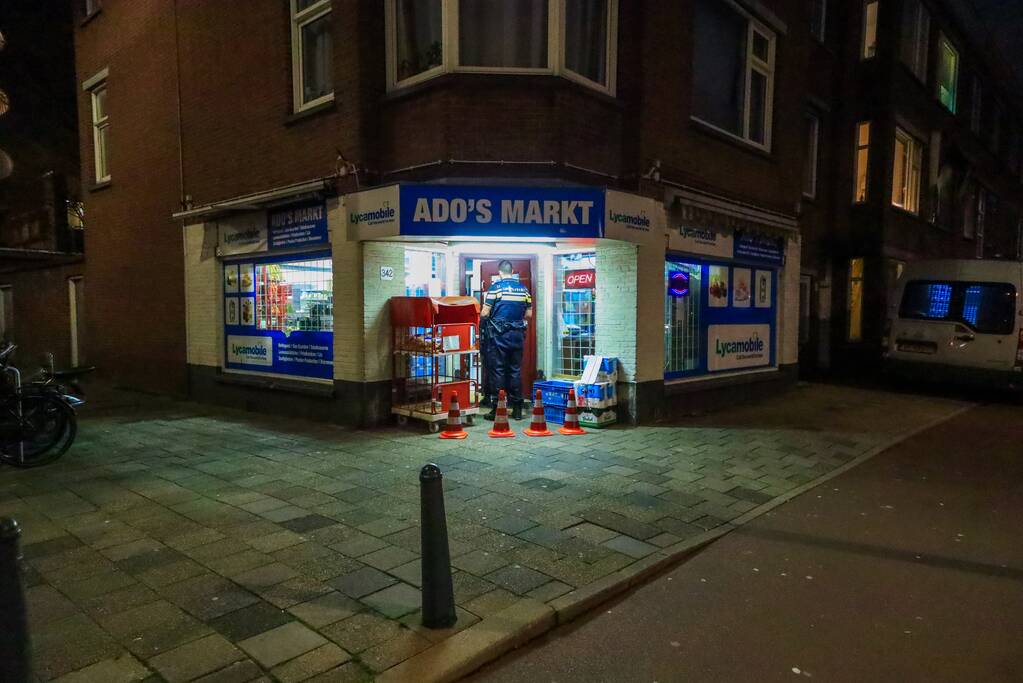 Overval avondwinkel