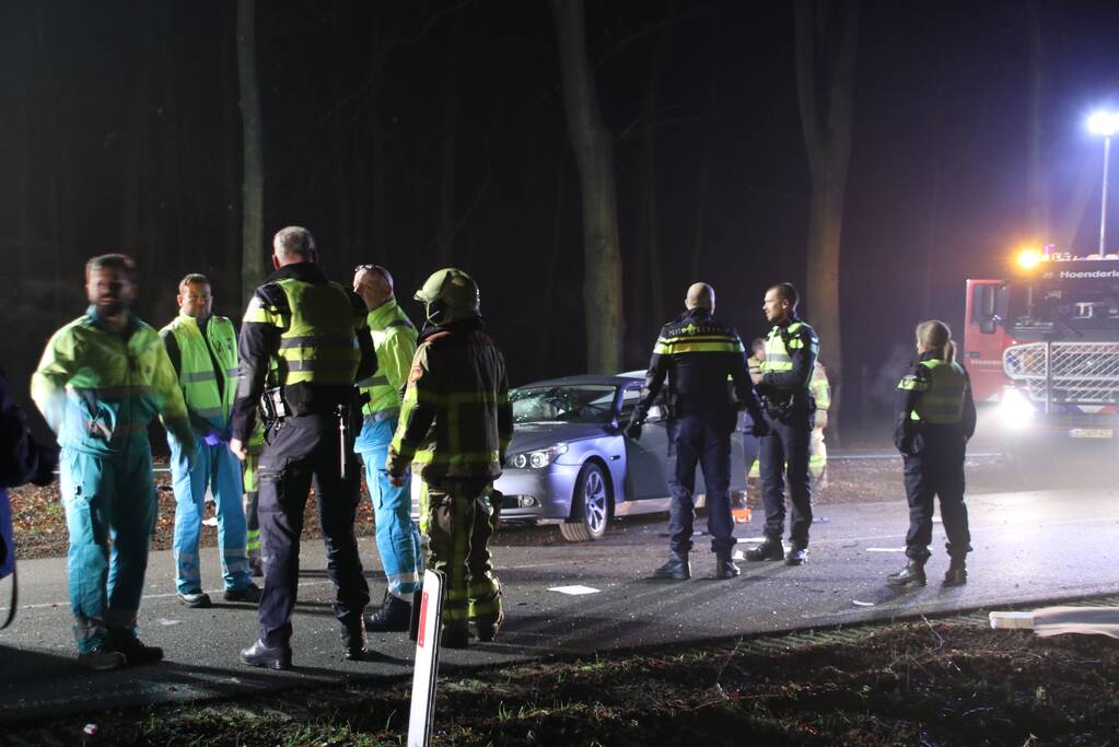 Inzittenden spoorloos na zwaar eenzijdig ongeval