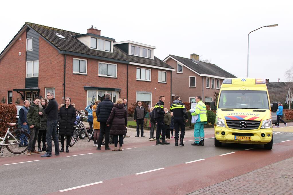 Fietsster flink gewond bij ongeval