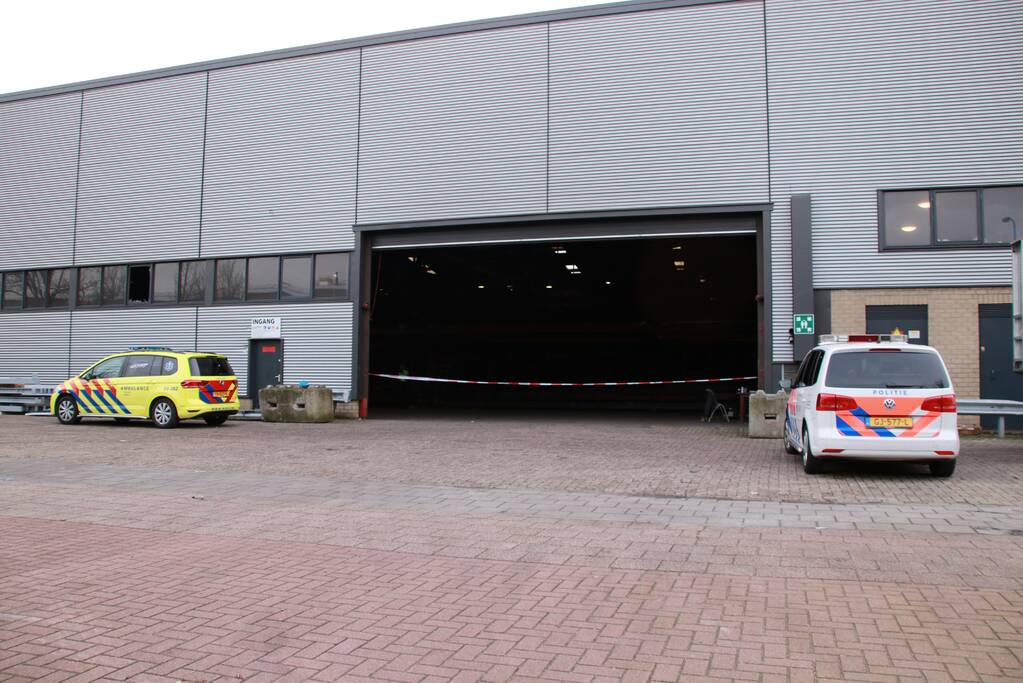 Persoon zwaargewond bij bedrijfsongeval