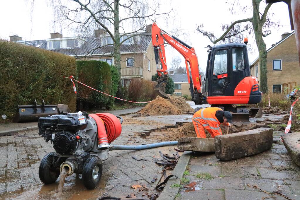 Tientallen huishoudens zonder water