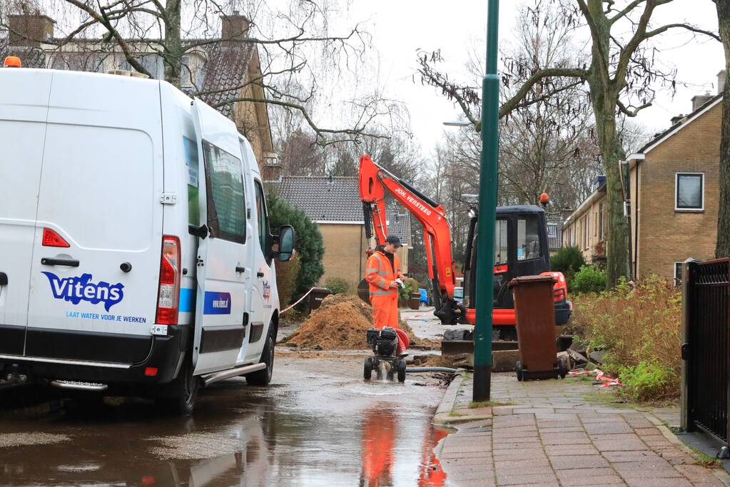 Tientallen huishoudens zonder water