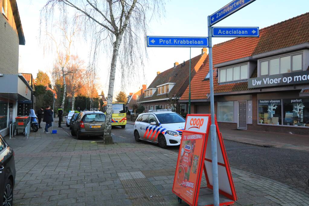 Scooterrijder gaat onderuit en raakt gewond