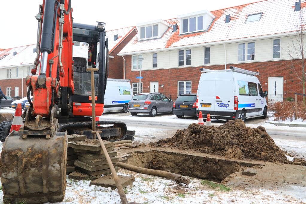 Gesprongen waterleiding