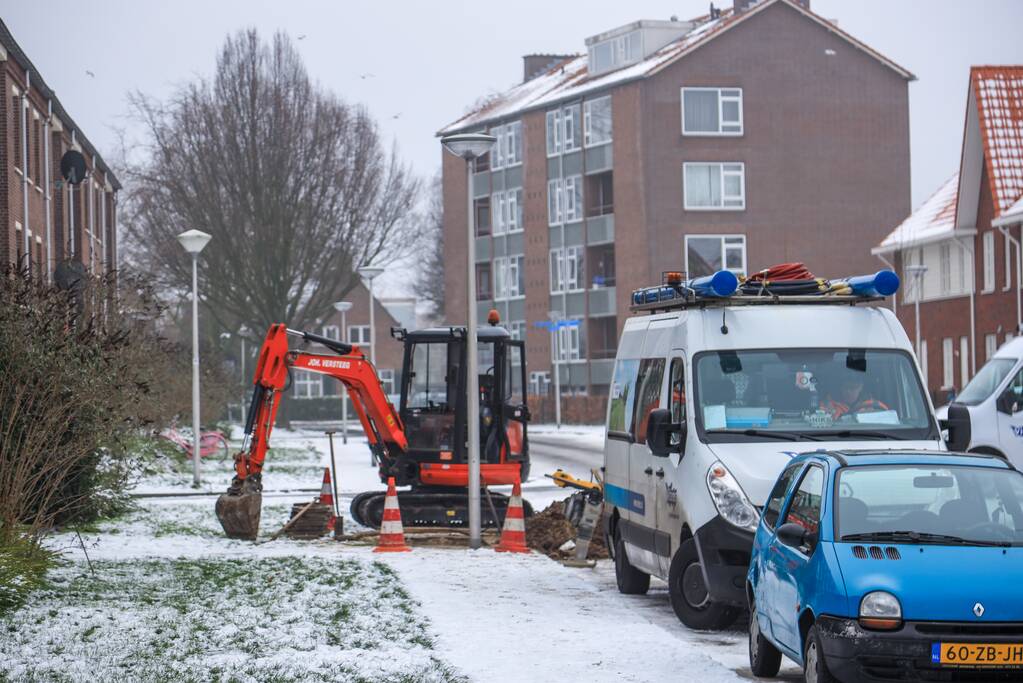 Gesprongen waterleiding