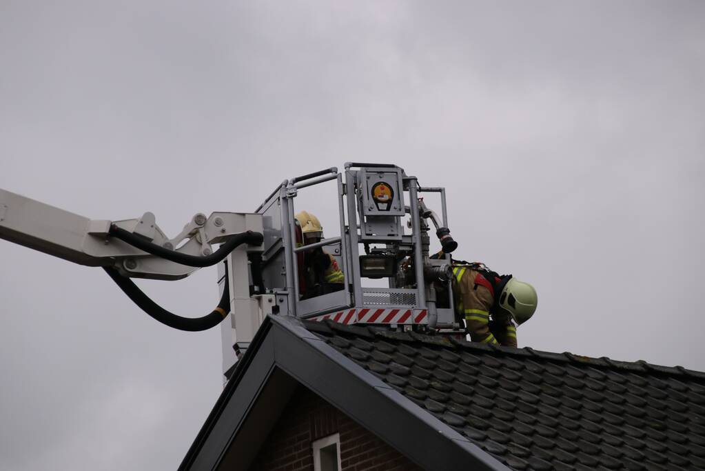 Schoorsteenbrand blijkt gezichtsbedrog