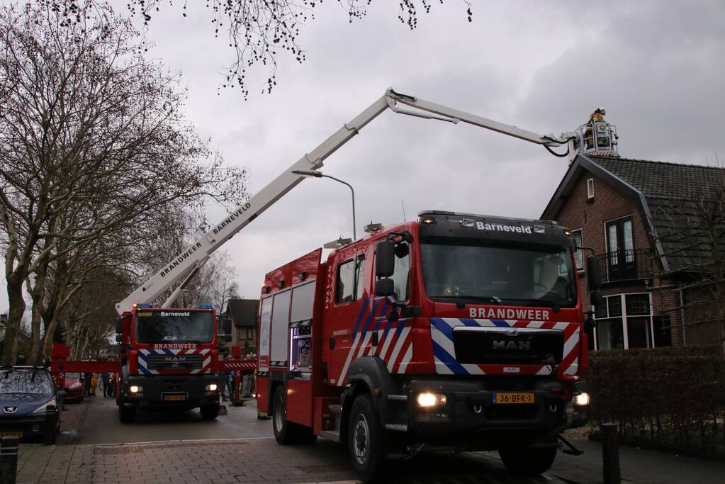 Schoorsteenbrand blijkt gezichtsbedrog