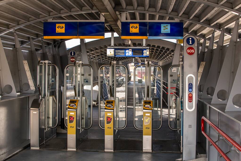 Verwarde man in trein aangehouden (Veenendaal -De Klomp)