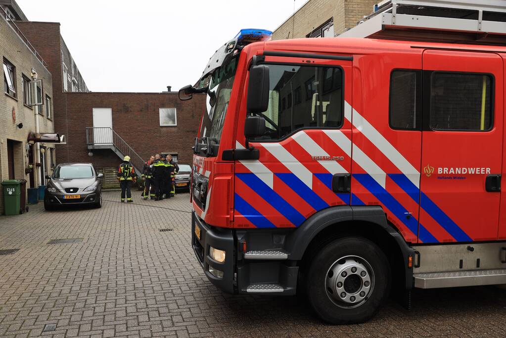 Stoppen doorgeslagen na brand in stekkerdoos