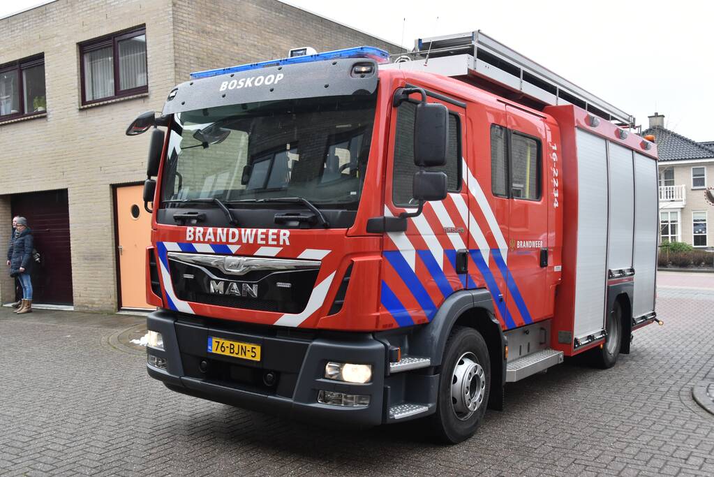 Stoppen doorgeslagen na brand in stekkerdoos