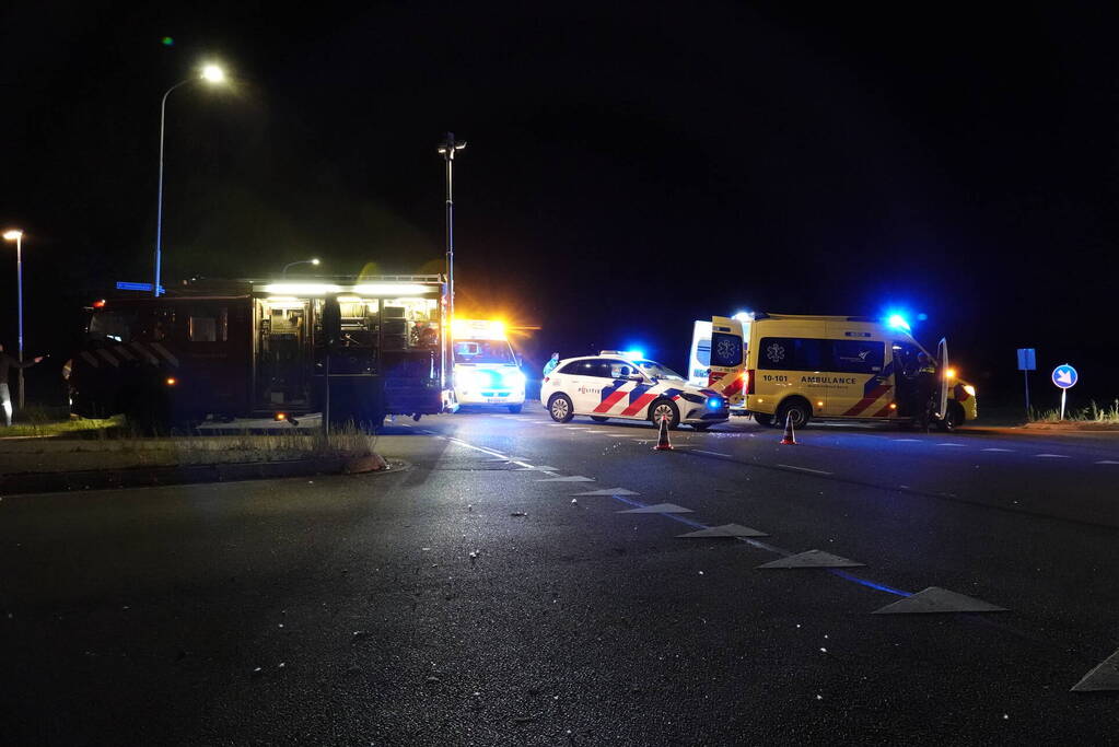 Scooterrijder overleden bij ongeval