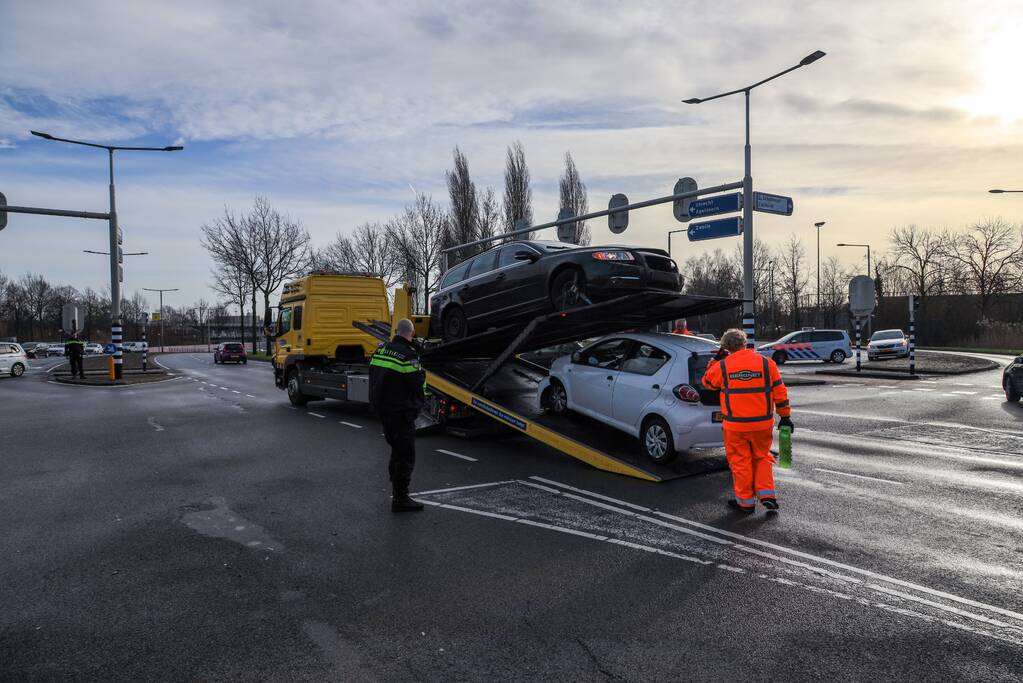 Flinke schade bij ongeval op kruising (Amersfoort)