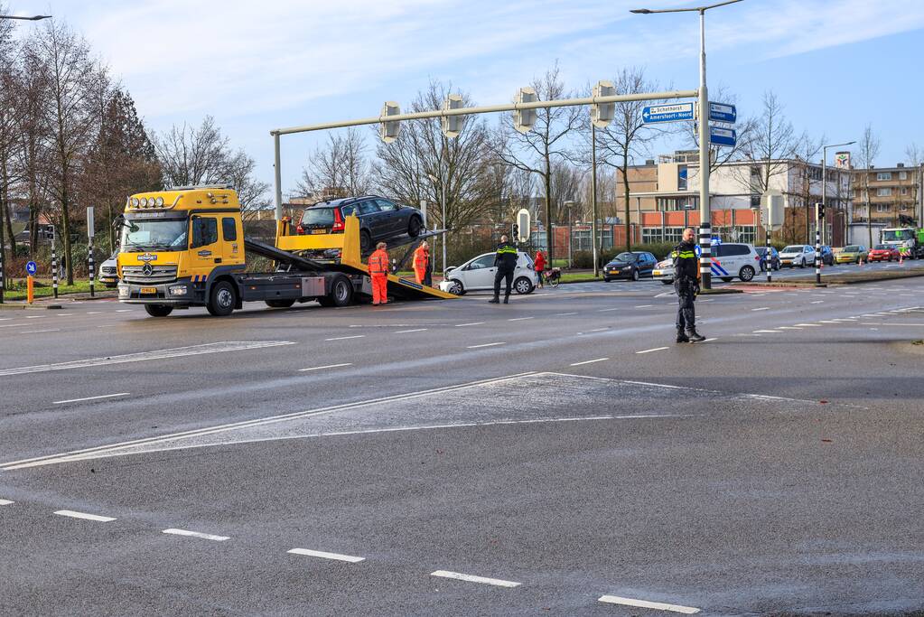 Flinke schade bij ongeval op kruising (Amersfoort)