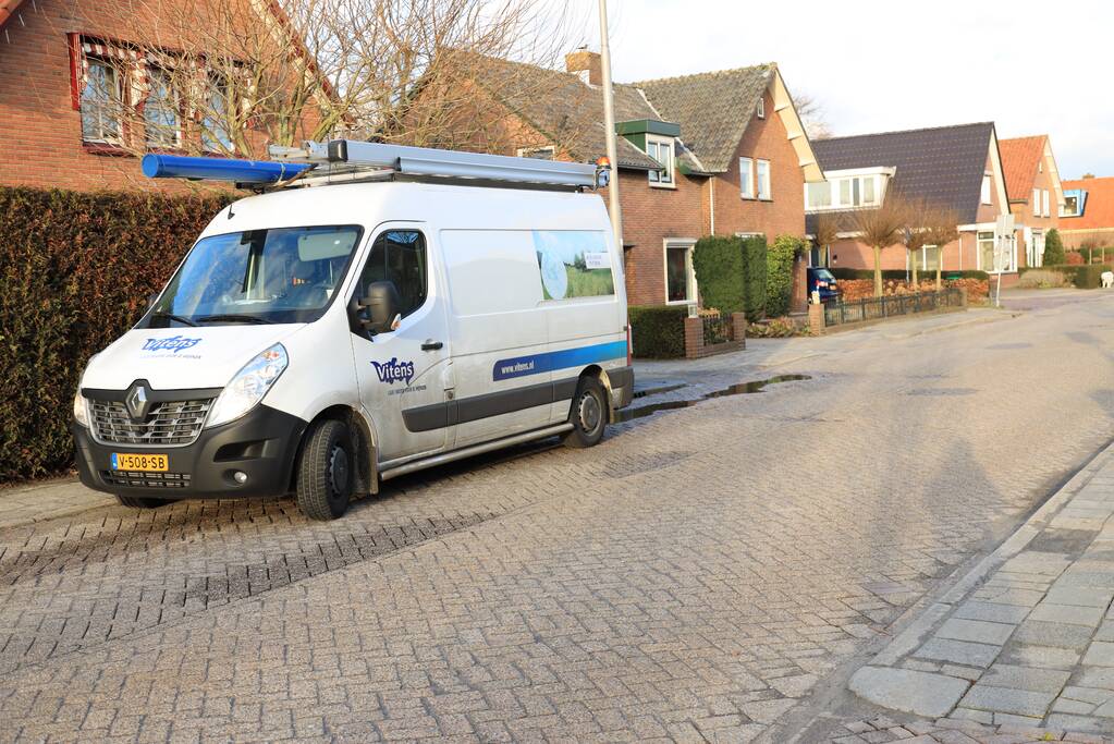 Huishoudens zonder water na lekkage (Hooglanderveen)