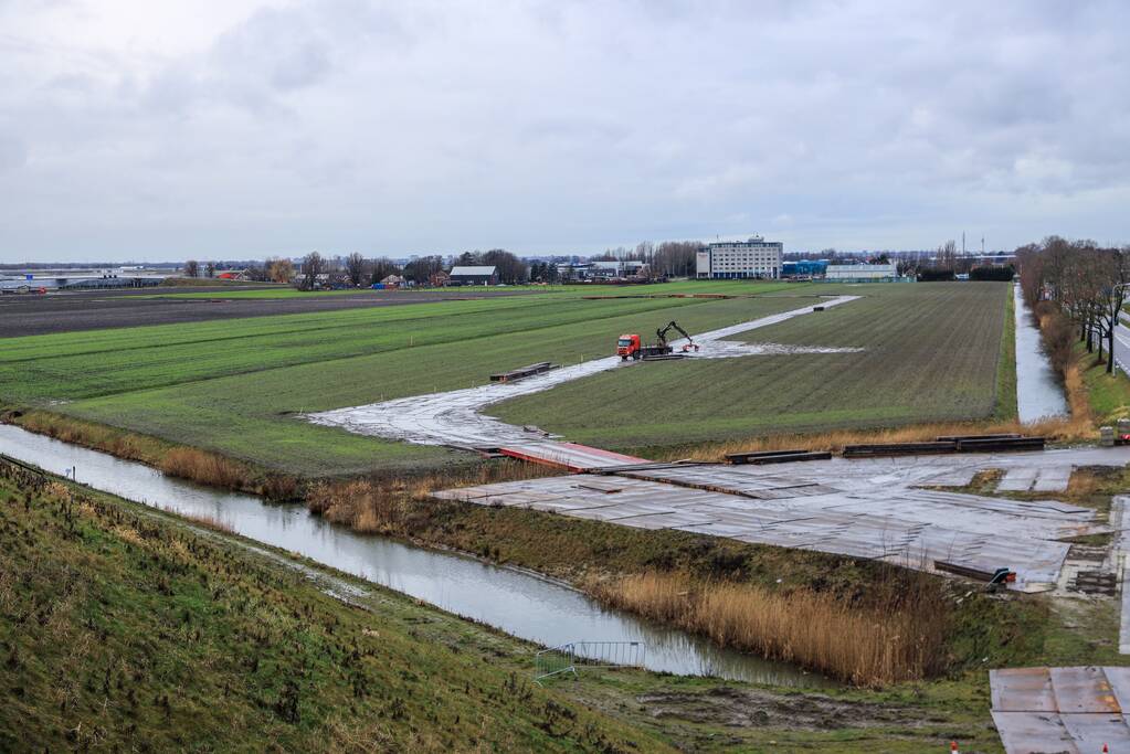 Corendon 747 staat op zijn plek (Badhoevedorp)