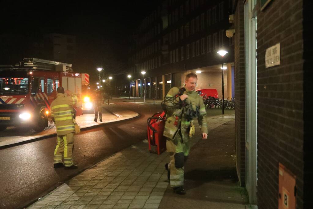 Persoon gewond bij brand in appartement (Amersfoort)