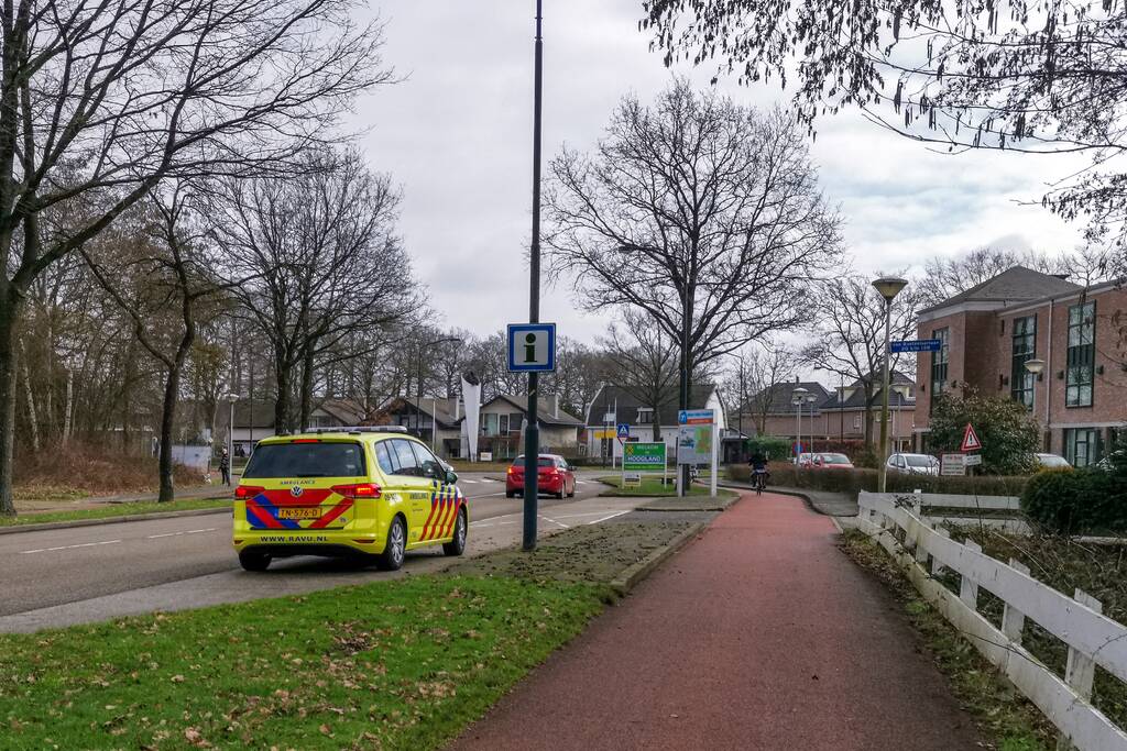 Scooterrijder gewond bij valpartij (Hoogland)
